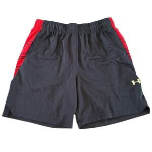 Nike Men’s Loose Fit Basketball Shorts XL Red/Black